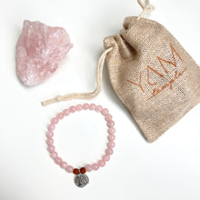 Load image into Gallery viewer, LOVE - Rose Quartz Bracelet