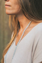 Load image into Gallery viewer, INNER PEACE - Aquamarine & Moonstone Mala