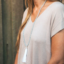 Load image into Gallery viewer, INNER PEACE - Aquamarine & Moonstone Mala