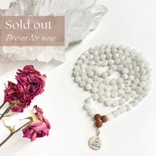 Load image into Gallery viewer, FEMININITY - Rainbow Moonstone Mala