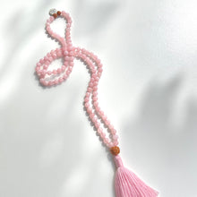 Load image into Gallery viewer, LOVE - Rose Quartz Mala