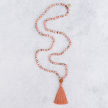 Load image into Gallery viewer, OPEN HEART - Rhodochrosite Mala