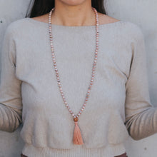 Load image into Gallery viewer, OPEN HEART - Rhodochrosite Mala