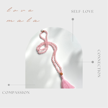 Load image into Gallery viewer, LOVE - Rose Quartz Mala