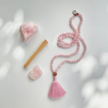 Load image into Gallery viewer, LOVE - Rose Quartz Mala