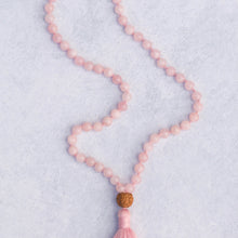 Load image into Gallery viewer, LOVE - Rose Quartz Mala