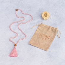 Load image into Gallery viewer, LOVE - Rose Quartz Mala