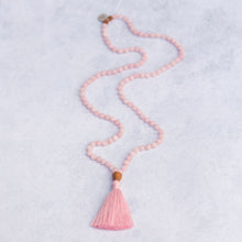 Load image into Gallery viewer, LOVE - Rose Quartz Mala