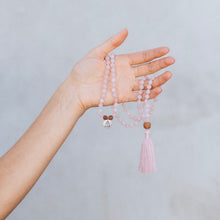 Load image into Gallery viewer, LOVE - Rose Quartz Mala