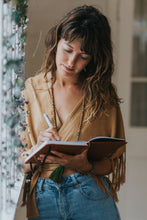 Load image into Gallery viewer, INNER PURPOSE - Unakite & Sandalwood Mala