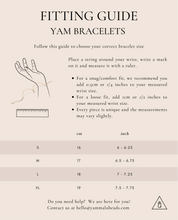 Cargar imagen en el visor de la galería, YAM bracelet size