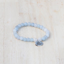 Load image into Gallery viewer, INNER PEACE - Aquamarine & Moonstone Bracelet