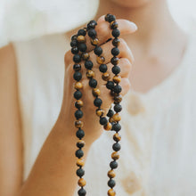 Load image into Gallery viewer, COURAGE - Tiger's Eye & Lava Mala