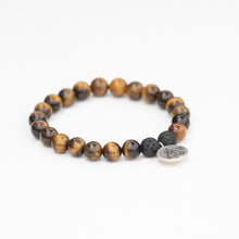 Cargar imagen en el visor de la galería, COURAGE - Tiger's Eye Bracelet