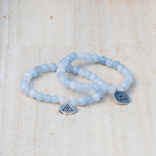 Load image into Gallery viewer, INNER PEACE - Aquamarine & Moonstone Bracelet
