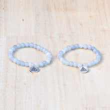 Load image into Gallery viewer, INNER PEACE - Aquamarine & Moonstone Bracelet