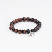 Cargar imagen en el visor de la galería, INNER POWER - Red Tiger's Eye Bracelet