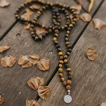 Load image into Gallery viewer, TRANSFORMATION - Tiger's Eye Mala
