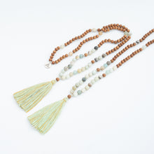 Cargar imagen en el visor de la galería, CALM - Amazonite & Sandalwood Mala
