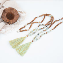 Cargar imagen en el visor de la galería, CALM - Amazonite & Sandalwood Mala