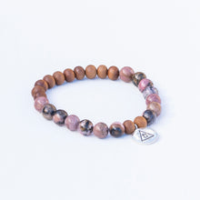 Load image into Gallery viewer, HEART - Rhodonite Bracelet