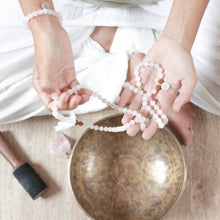 Cargar imagen en el visor de la galería, LOVE & INTUITION - Rose Quartz & Moonstone Bracelet
