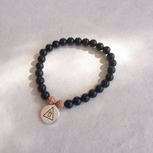 Load image into Gallery viewer, GROWTH - Black Obsidian Bracelet