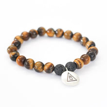 Cargar imagen en el visor de la galería, COURAGE - Tiger's Eye Bracelet