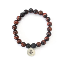 Cargar imagen en el visor de la galería, INNER POWER - Red Tiger's Eye Bracelet
