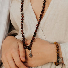 Load image into Gallery viewer, INNER POWER - Red Tiger's Eye Mala