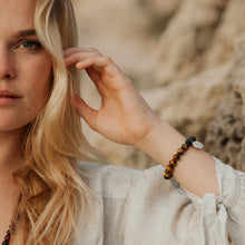 Cargar imagen en el visor de la galería, COURAGE - Tiger's Eye Bracelet