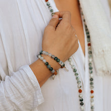 Cargar imagen en el visor de la galería, ABUNDANCE - Tree Agate Bracelet
