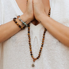 Load image into Gallery viewer, TRANSFORMATION - Tiger's Eye Mala