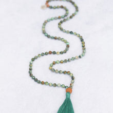 Load image into Gallery viewer, FREE SPIRIT - African Turquoise Mala