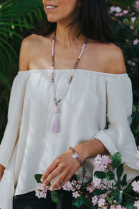 Blossoming Mala + Bracelet Set