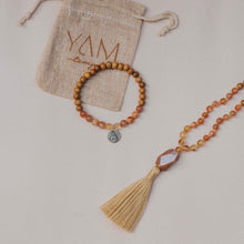 Load image into Gallery viewer, Blossoming Mala + Bracelet Set