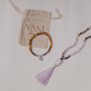 Blossoming Mala + Bracelet Set