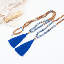 Load image into Gallery viewer, INNER VOICE - Sodalite &amp; Sandalwood Mala
