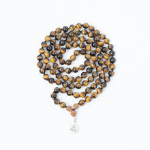 Load image into Gallery viewer, TRANSFORMATION - Tiger&#39;s Eye Mala