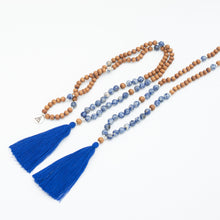 Load image into Gallery viewer, INNER VOICE - Sodalite &amp; Sandalwood Mala