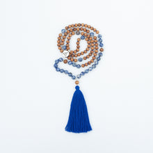 Load image into Gallery viewer, INNER VOICE - Sodalite &amp; Sandalwood Mala (-20% OFF)